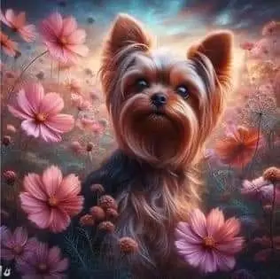 2024 Yorkshire Terrier Dog 5D DIY Diamond Painting Animal Embroidery Rhinestone Mosaic Cross Stitch Room Decor Children's Gift