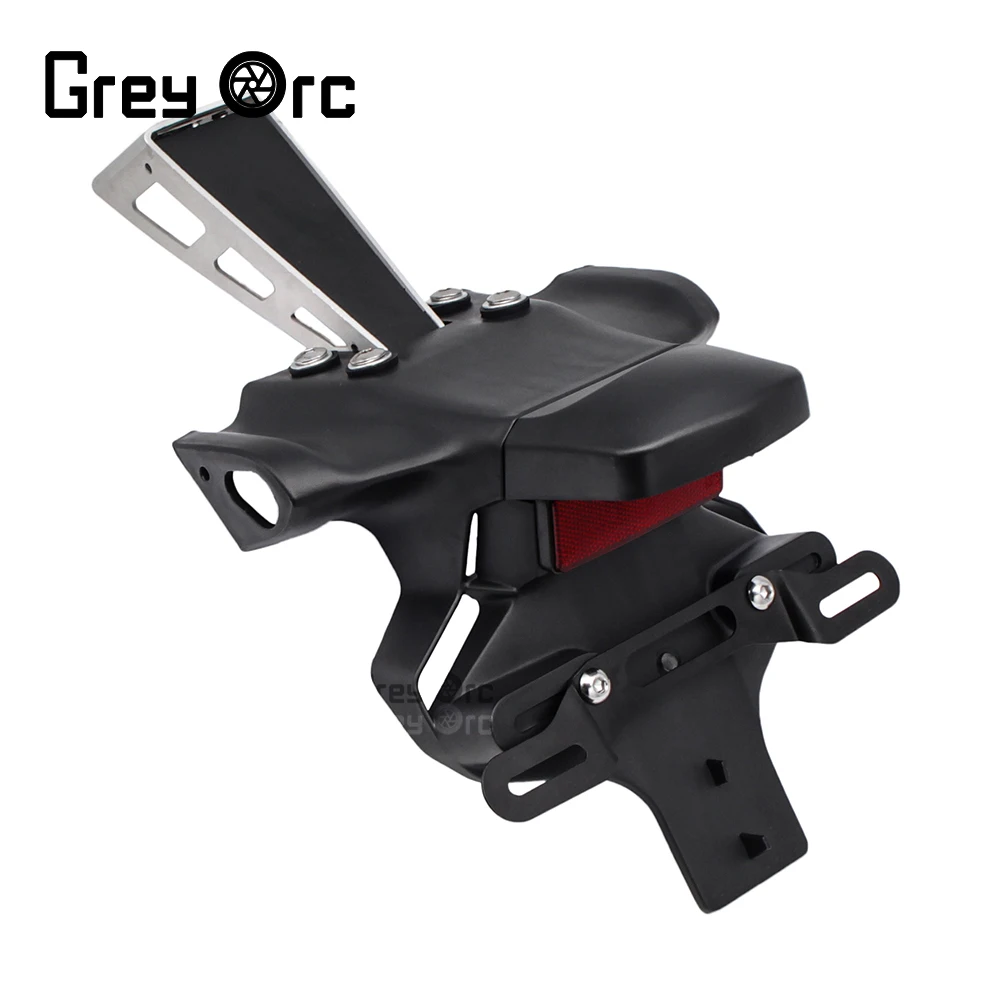 

Taillight Bracket Rear Fender Mudguard Cover For YAMAHA YZF R6 YZF-R6 2006-2016 2007 2008 2009 2010 License Registration Plate