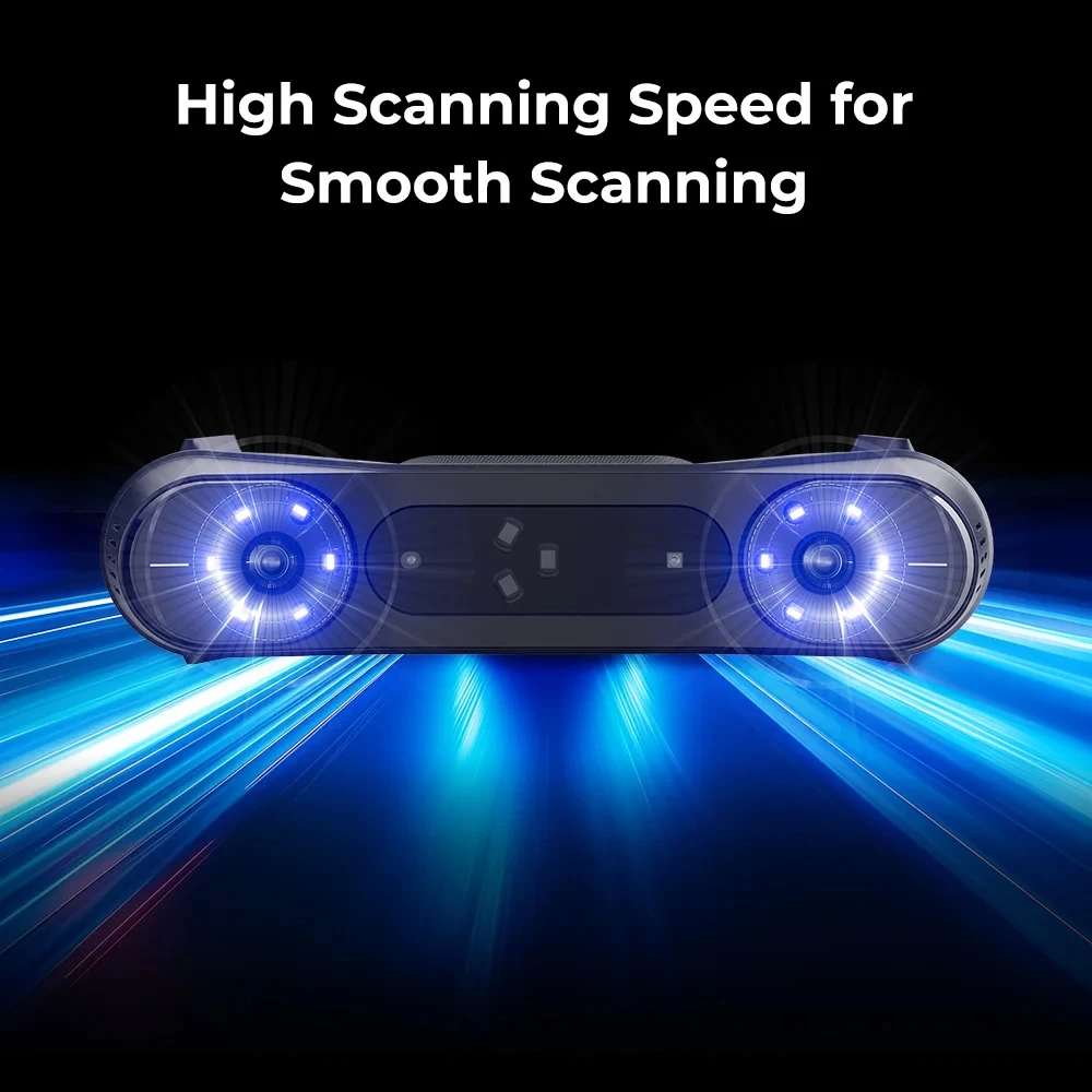 Creality 3D Scanner CR-Scan Raptor Pro High Scanning Speed 60 Fps 24 bit Full-Color Scanning NIR Structured Light laser scan
