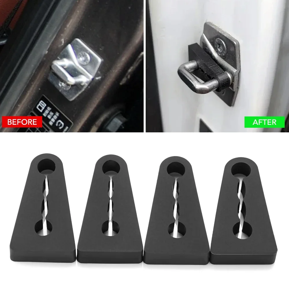 Car Door Lock Sound Deadener Damper For BMW X1 X3 X5 X6 E84 E83 F25 E70 E71