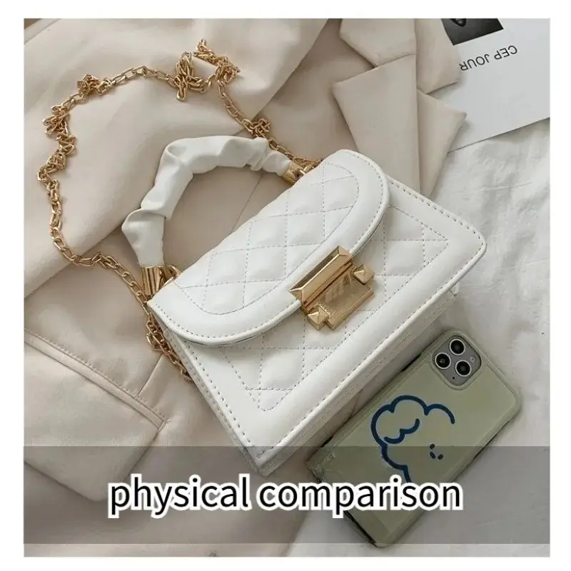 Borsa a Tracolla da Donna con Catena - immagine 5