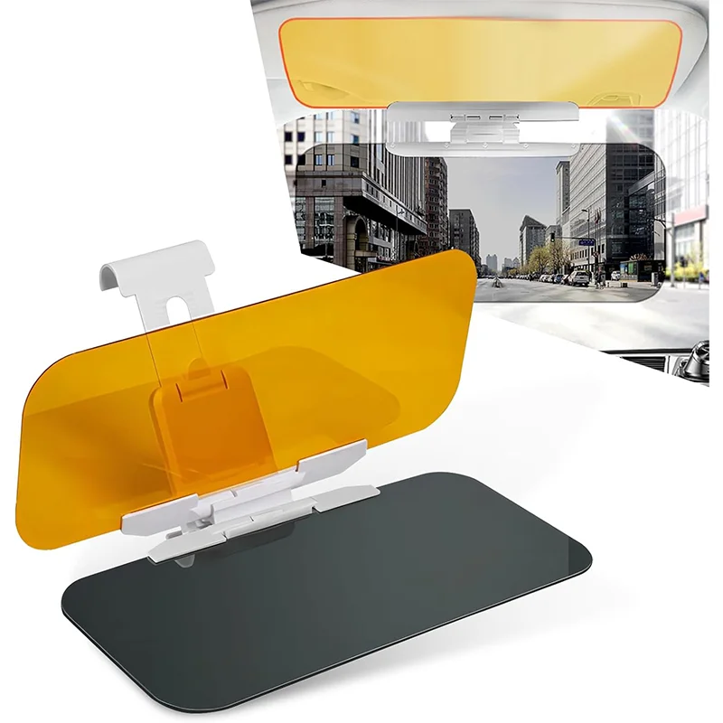 Car driving eye protection sun visor, anti-high beam, driver goggles, car night vision anti-glare artifact, day and night dual-u