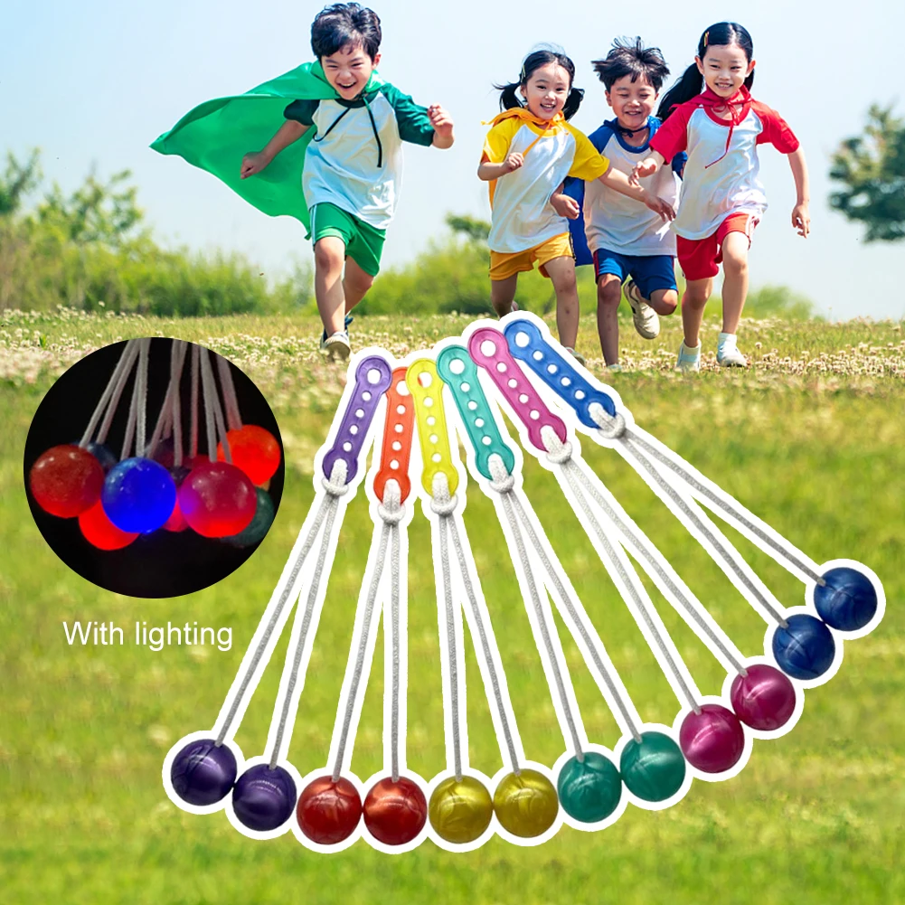 Pelota Pro-Clackers Pelota antiestrés con luces Lato-Lato Toys Clacker Ball  Toys para niños y adultos Sywqhk libre de BPA