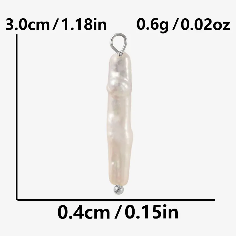 Silver Shell Pearl Charm Set - Elegant Jewelry Making Supplies for Beach-Inspired Creations