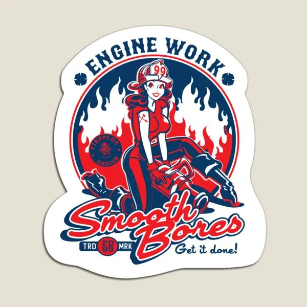 Engine Work Fd99 Pinup Magnet Frigorifero Per Frigorifero Organizer Baby Home Cute Kids Decor Holder Adesivi Per Bambini Colorati