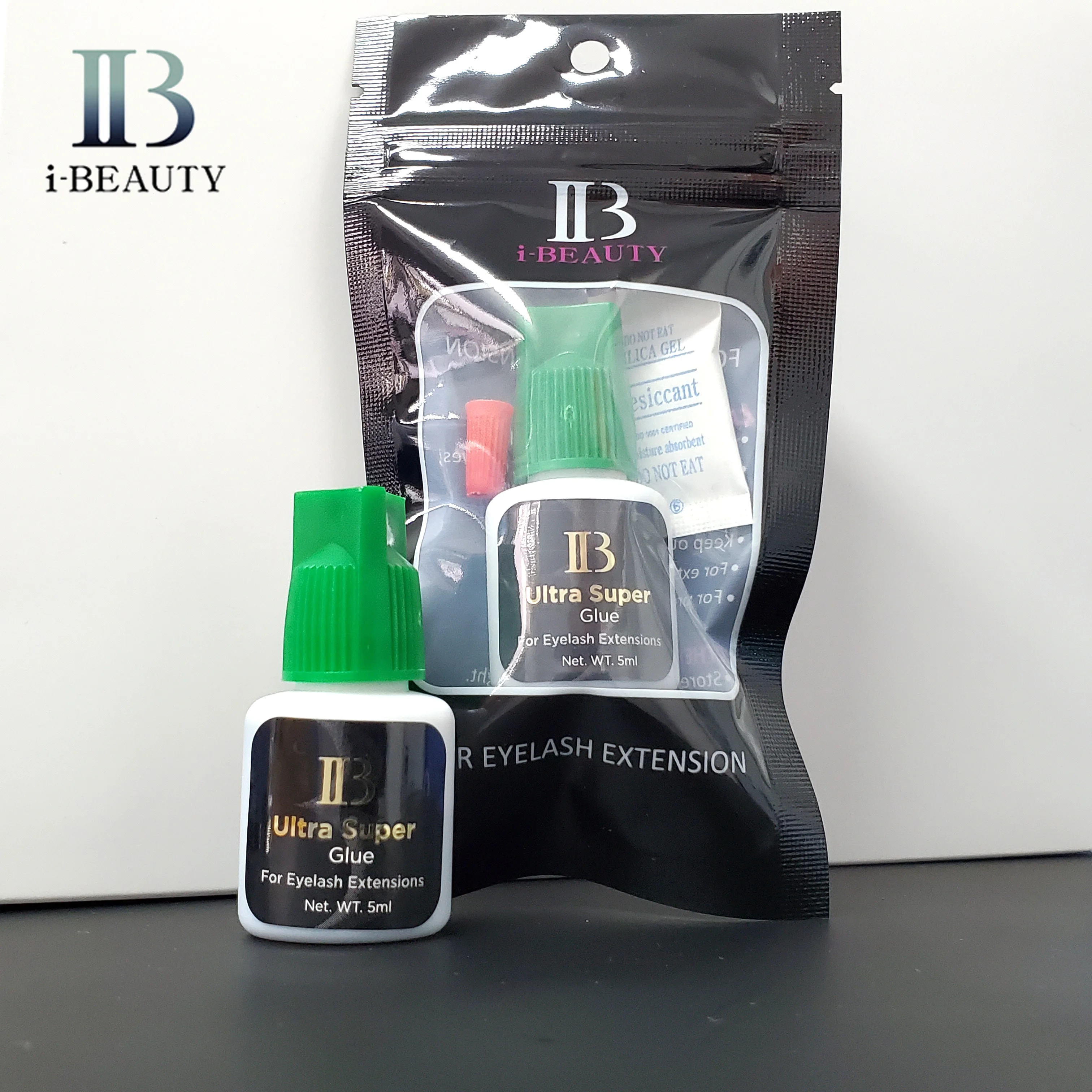 Original I-Beauty Lash Glue IB Master/SUPER PLUS SUPER BONDER/PRIMER Eyelash Extension Adhesive 7 Weeks Retention 0.5 Drying 4
