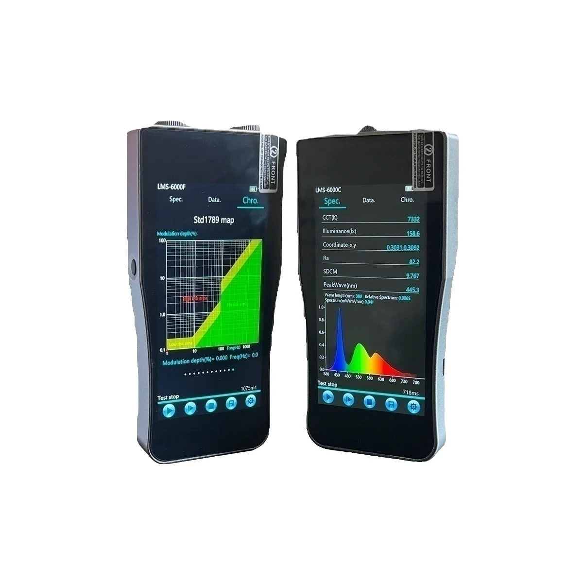 

LMS-6000 Lux Meter Colorimeter Par Meter Color Meter