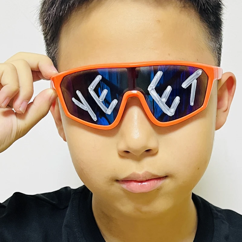 Yeet Red Shades Jey Uso Adult Sunglasses - Main Event Replica Motorcycle Style