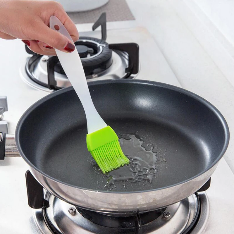 Silicone Grill Brush Bread Chef Pastry Oil Cooking Smear Cream Tool Cake baking pan oil brush Kitchen | Дом и сад