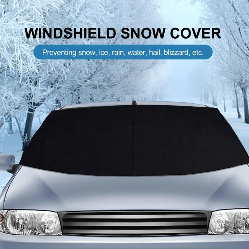 

Автомобильный чехол для снега, автомобильный высококачественный чехол из ткани Оксфорд, солнцезащитный козырек для лобового стекла, автомобильный чехол для любых погодных условий, автомобильные аксессуары