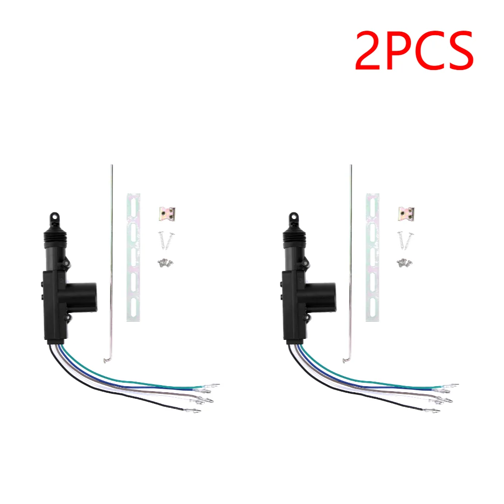 Actionneur Serrure Porte Voiture 12V - Lot De 2 - Moteur Ultra Robustes Pour Centralisation Télécommande