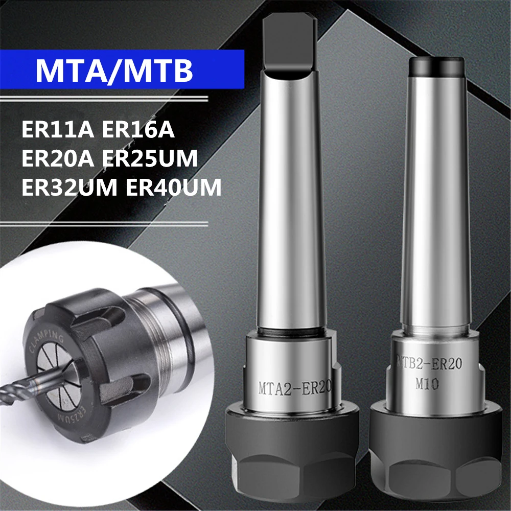 MTB/MTA/MT1/MT2/MT3/MT4 Morsekegel ER11/ER16/ER20/ER25/ER32/ER40 Spannzangenhalter, CNC-Werkzeughalterklemme – Detail 1