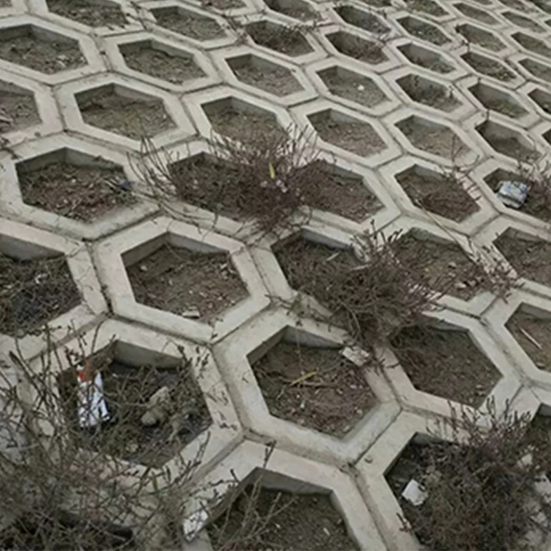 Hexagonal Cement Hollow Brick Mold Ecological Brick Slope Protection Reservoir Protection Grass Planting Concrete Soil