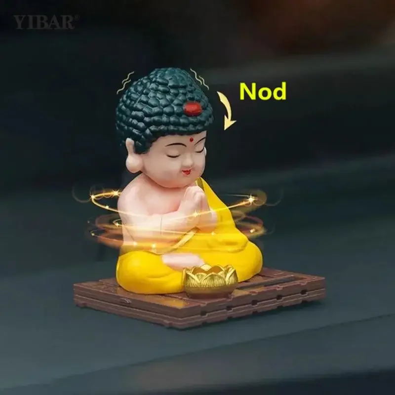 자동차 장식 최신 부처님 자동차, 창의적인 인테리어 장식 용품, 안전 자동차 장식 조각, 자동차 부품