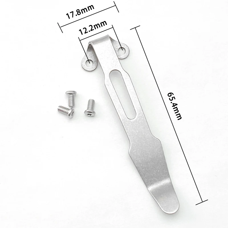 1piece Back Clip for DIY Folding Pocket Knife Tool DIY Accessories Multi Design Back Clip Custom Folding Knife Back Clip Holder
