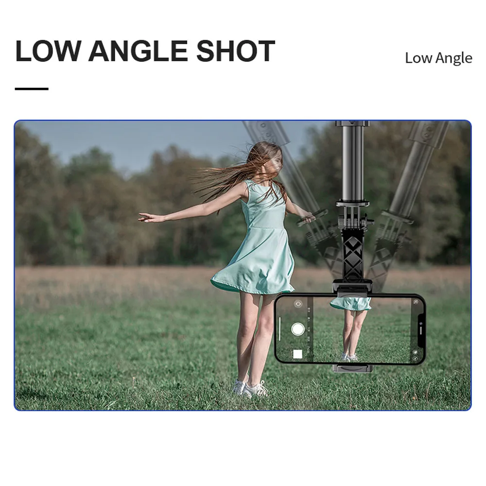 Handheld Gimbal Bluetooth Stabilizer with Tripod selfie Stick Folding Gimbal for Smartphone Samsung Xiaomi iPhone Huawei selfie stick tripod handheld gimbal stabilizer selfie stick gimbal stabilizer handheld gimbal