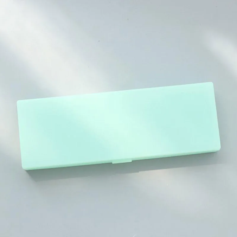 Pencil Cases Stationery Box Transparent Plastic For Students Without Printing Simple Low Carbon Environmental Protection