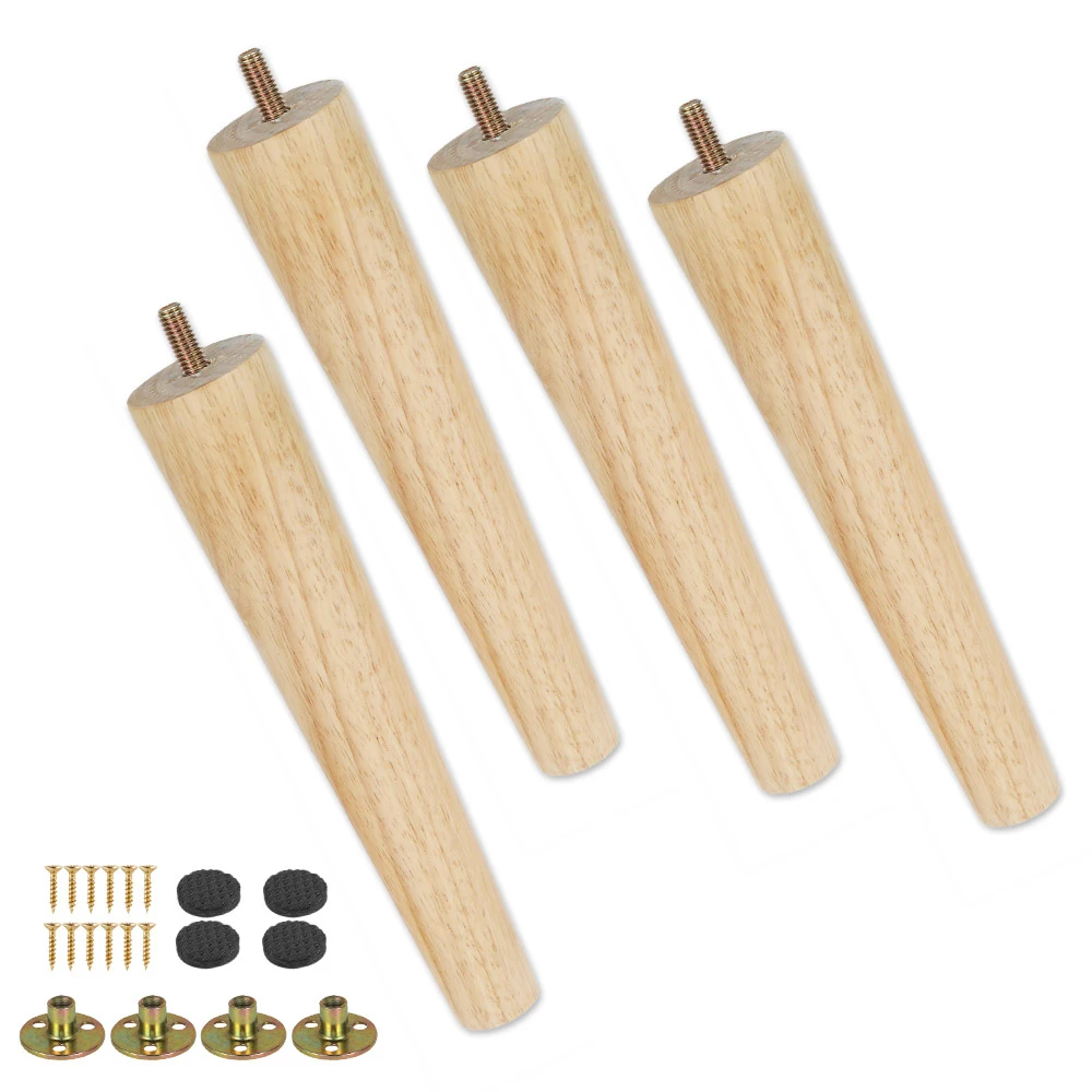 Wooden Furniture Legs Kit for Tables and Chairs