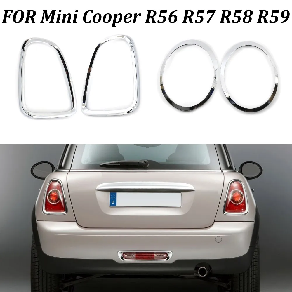 ミニクーパー R55 R56 R57ヘッドライト　テールランプ　リング ブラック MINI MINI純正 テールライト リング “ブラック ライン”（R56/R57