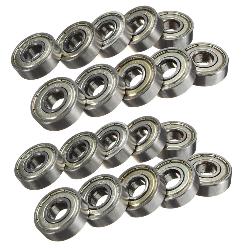 

20Pcs 8 X 22 X 7Mm Skateboard Scooter Bearings Wheels ABEC-5 608ZZ