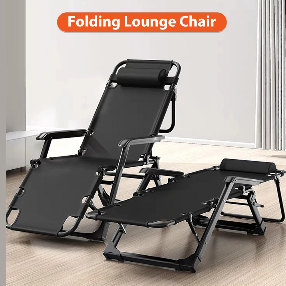 

Dual-use Folding Bed Ultra Light Height Adjustable Portable Outdoor Camping Bed Sitting and Sleeping Lounge Household Chair