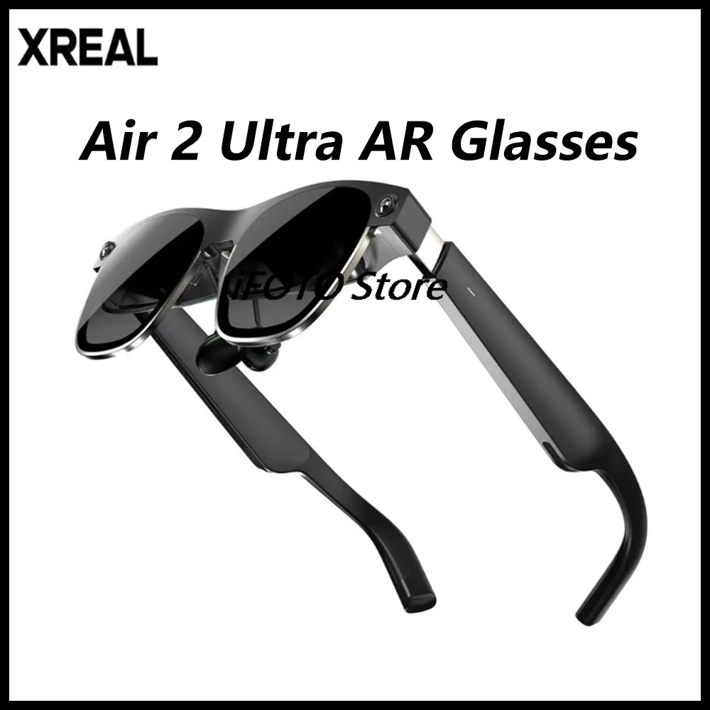 Xreal Air 2 Ultra AR Glasses 6DoF Smart Glasses 385 inch HD Space Giant Screen 52&deg; FOV Portable Private Cinema 1080p View