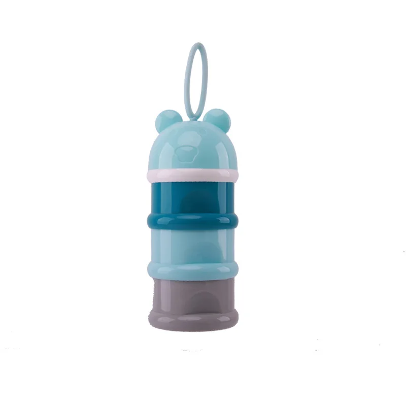 Baby Food Storage Portable Box Infant Milk Powder Formula Dispenser Toddler Kids Snacks