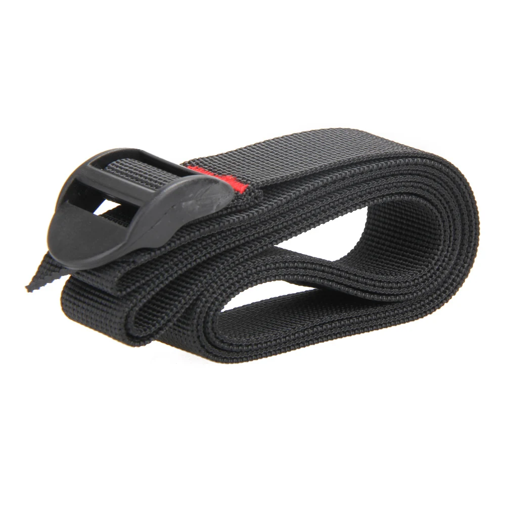 Nylon Black Cargo Straps Cam Buckle for Camping Gear
