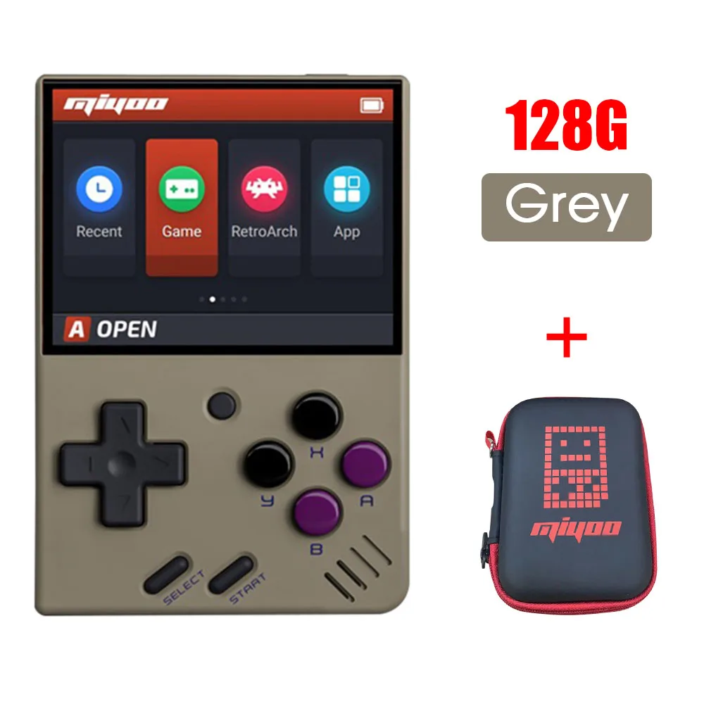 Miyoo Mini IPS Retro Video Gaming Console 2.8 Inch IPS HD Screen for FC GBA Portable Games Console Handheld Game Players 