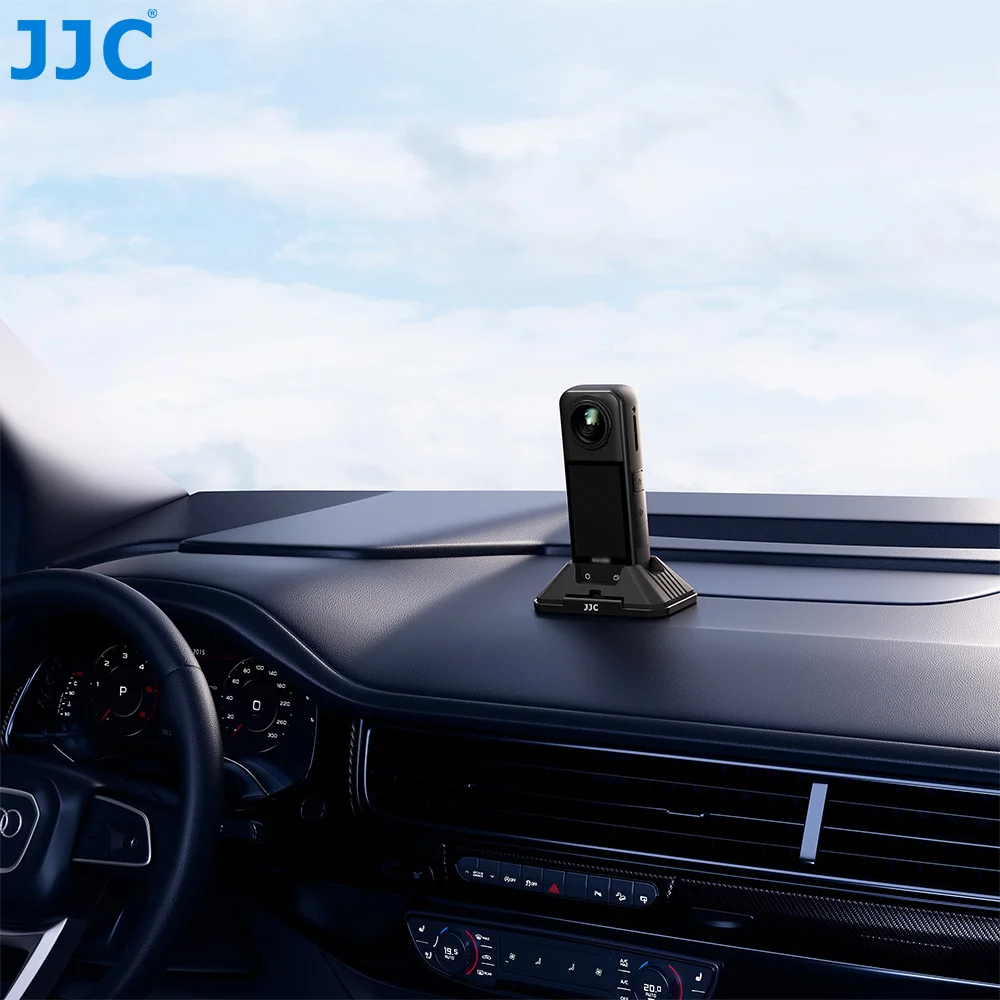 JJC Silikon rutschfeste Desktop-Halterung für Insta360 X5 X4 Kamerahalterung Ständer Basis Action-Kamera-Zubehör Anti-Rutsch-Stabilisator – Detail 8