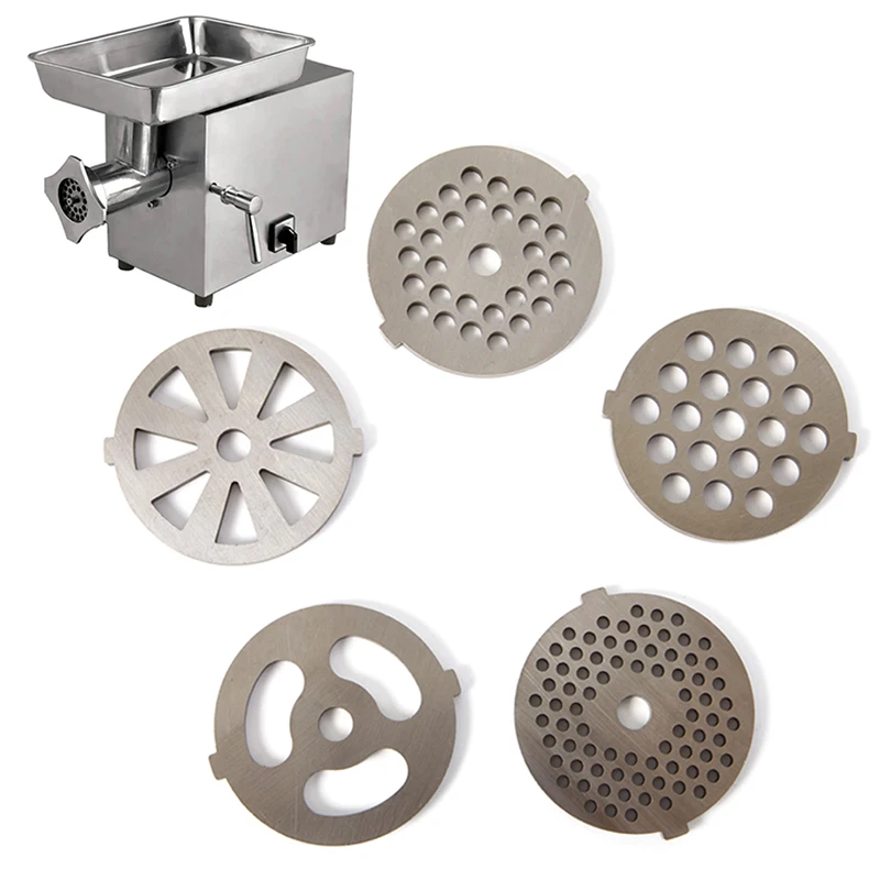 1Pc Stainless Steel Knife Net Blade Enema Cutter Disc Grate Orifice Plate Meat Grinder Accessories images - 6