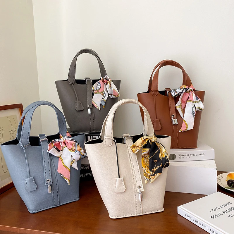 Nuova borsa ascellare a tracolla fatta a mano in pelle fai-da-te cuciture a mano con accessori prodotto semilavorato Set di materiali per borse da donna in PU - immagine 6