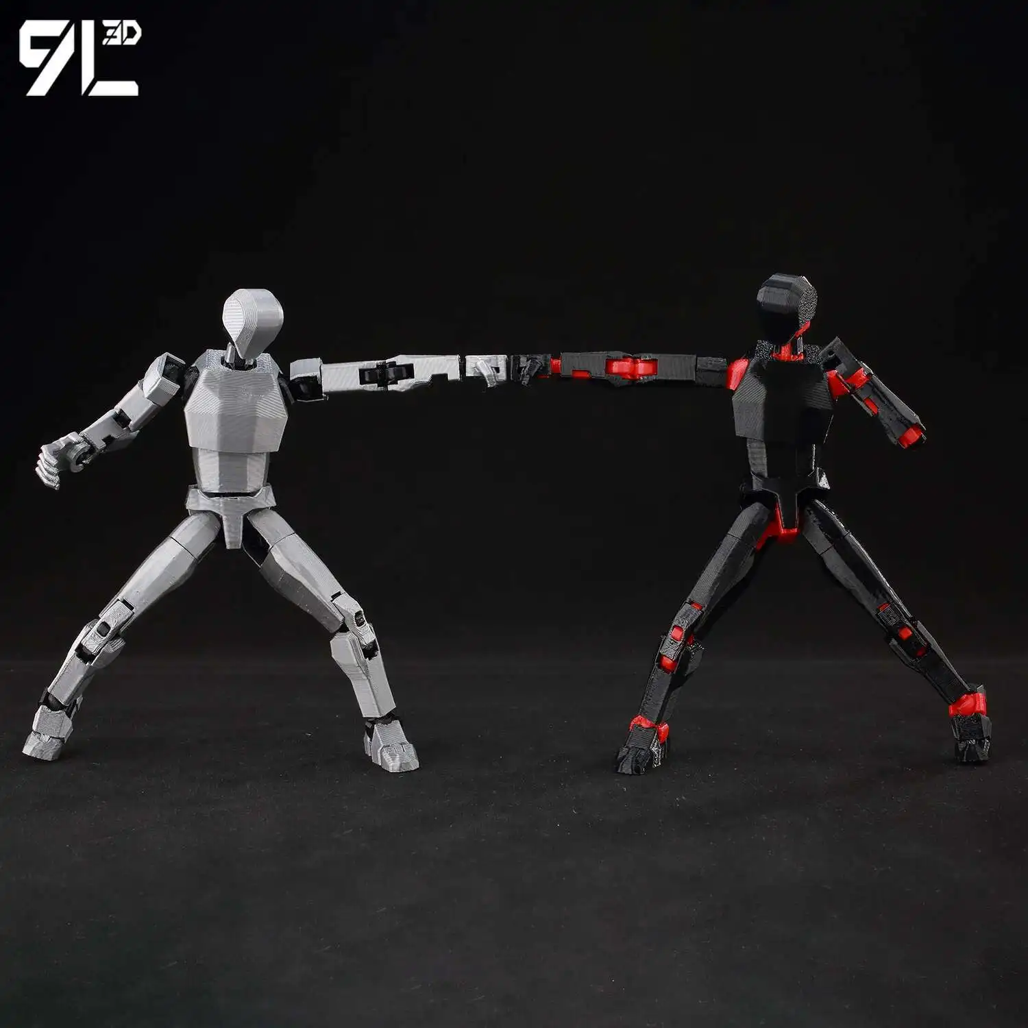 9L3D Lucky13 Spielzeug Figur Spielzeug Student Spiel Geburtstag Geschenke Ganzkörper Bewegliche Schreibtisch Dekoration Montage Spaß Roboter Puppe Titan13 Ct – Detail 9