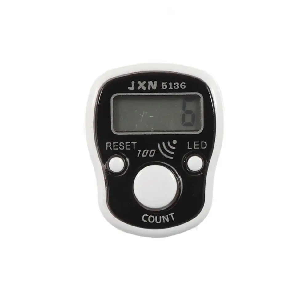 Fingerzähler Klicken Sie auf Mini-Stichmarkierungen, Reihenstricken, elektronische Zähler, LED, digitaler Tally-Zähler, Clicker, Schlüsselzahlzählung – Detail 25
