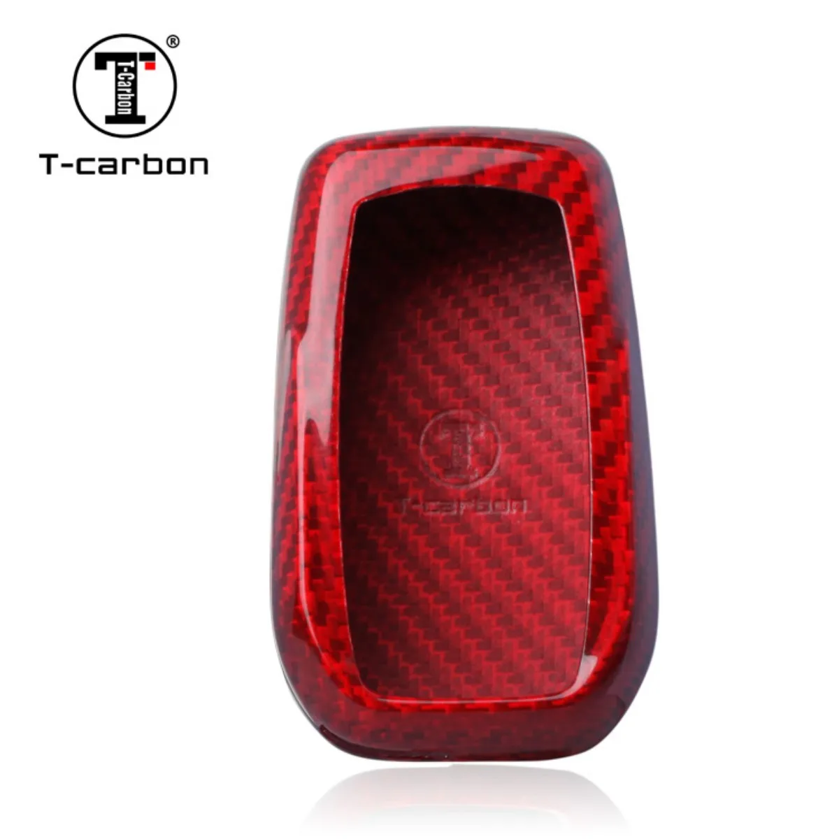 

Чехол для ключа из углеродного Стекла T-carbon для Toyota Chr C-hr Land Cruiser 200 Avensis Auris Corolla