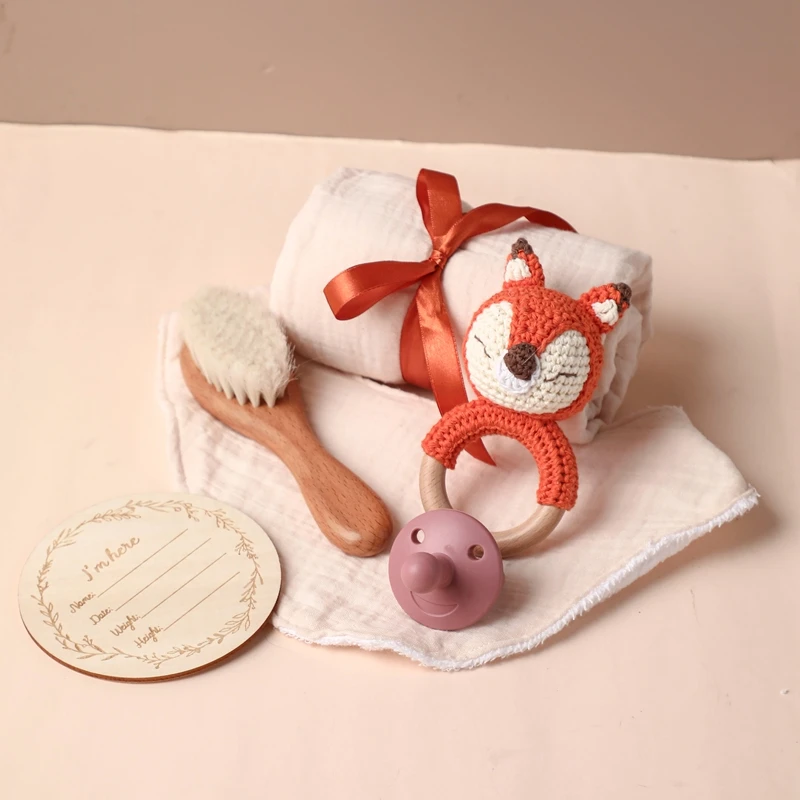  배넷저고리 포장 이정표 브러시 젖꼭지 상자, 턱받이 사진 용품, 출산 선물 제품,  아이템, 목욕 장난감 세트, 1 세트