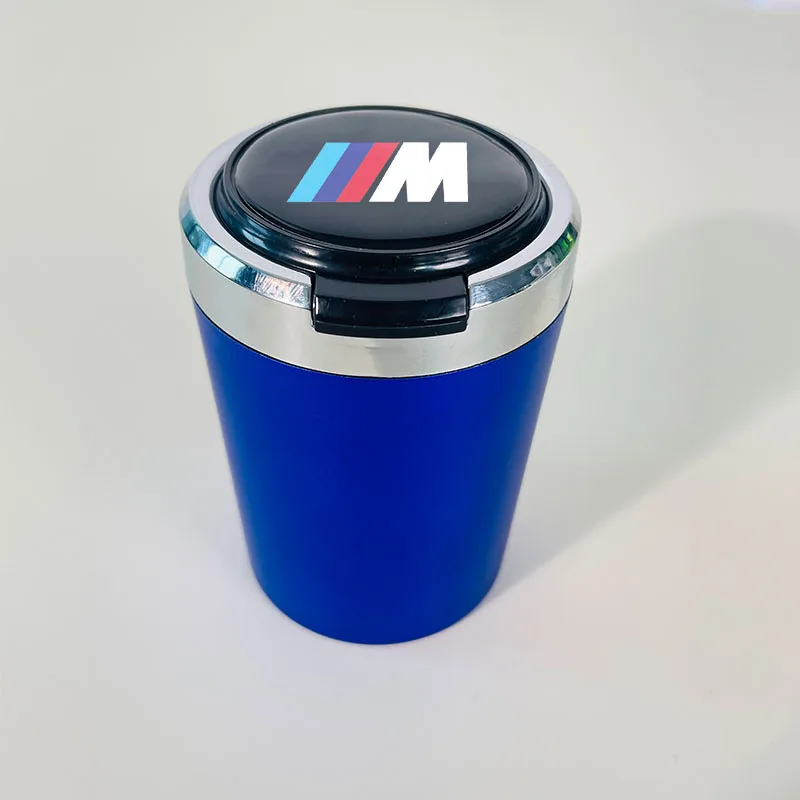 Car Ashtray Blue LED Light Suitable for BMW M Performance E46 E90 E60 X5 F01 F10 F30 E36 E39 E87 M1 M2 M3 M5 X1 X3 X4