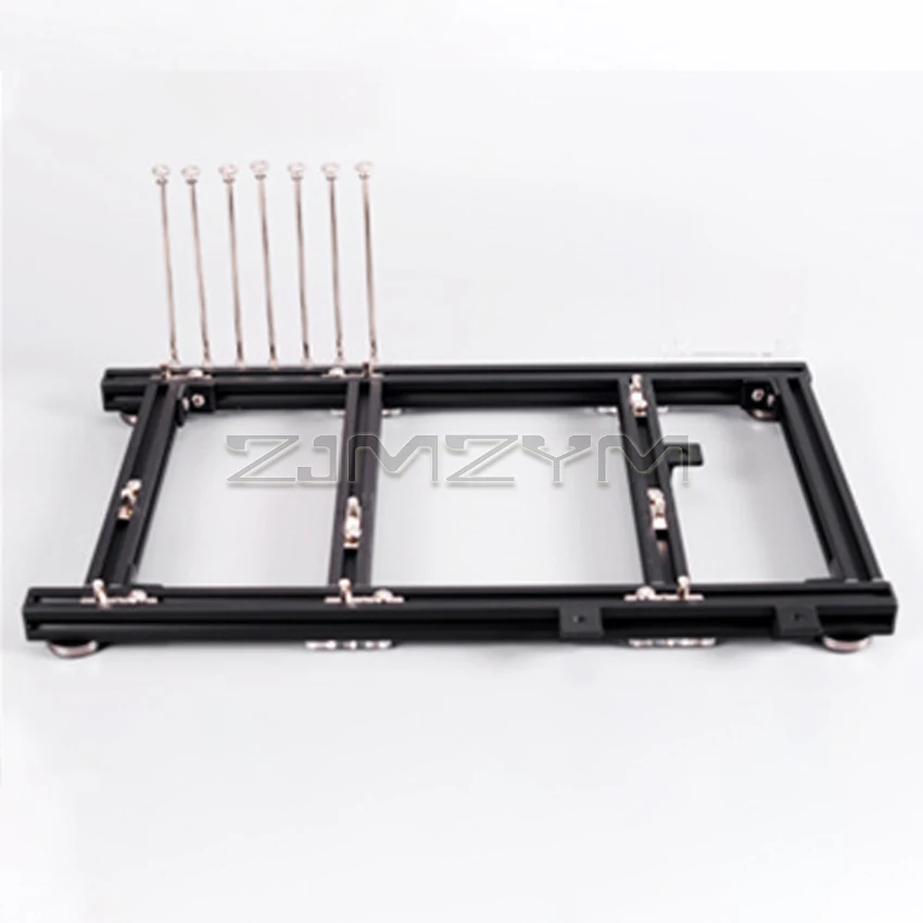 Atx pc Banco de Teste Liga de Alumínio Caixa do Computador Refrigeração Água Quadro Aberto Overclock ar Case Htpc Suporte Placa Gráfica - Imagem 5