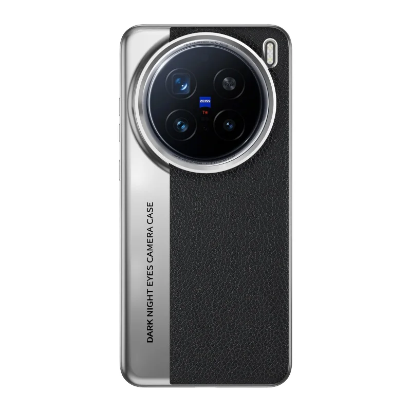 New Luxury Leather Case For VIVO X200 Pro MINI  Camera Style PC Back Cover For VIVO X200Pro Simple Shockproof Bumper Funda 6