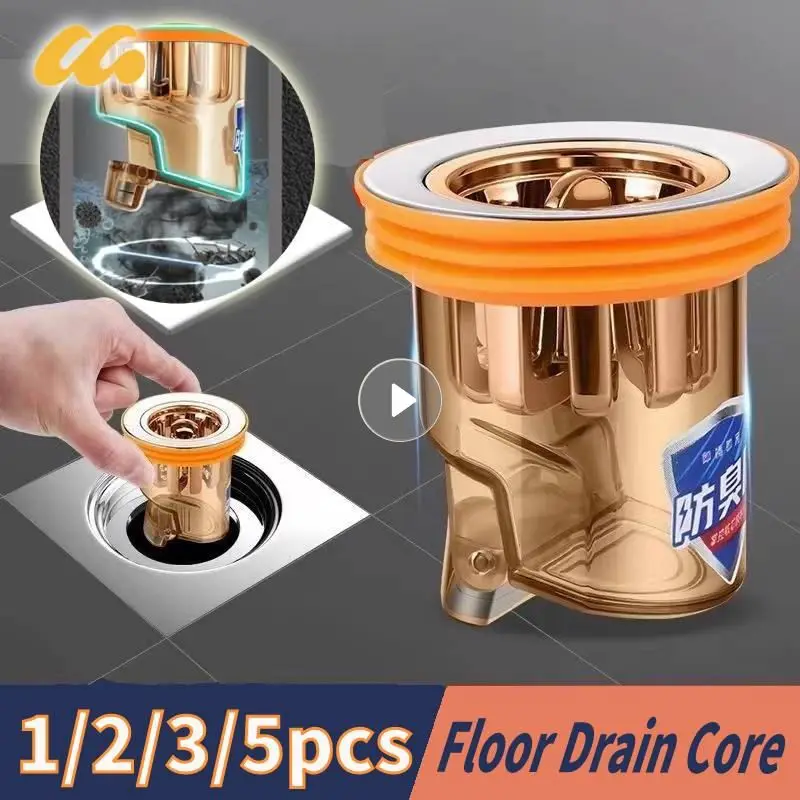 Toilet Sewer Floor Drain Deodorizer Divine Device Deodorant Shield Anti Insect Anti Odor Plug Floor Drain Core Plug Univer Bath