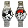 New Disney Mickey Mouse Minnie Gold Silver Watch Children's Boys Girls Watches Steel Students Quartz Adult Watch Birthday Gift 1