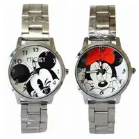 New Disney Mickey Mouse Minnie Gold Silver Watch Children's Boys Girls Watches Steel Students Quartz Adult Watch Birthday Gift 1