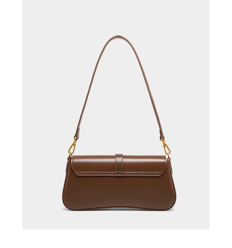 Women's Single Shoulder Crossbody Bag In Cowhide Leather_voghion.com