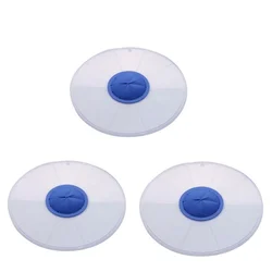 Whipping Egg Splash Guard and Cream Beater Shield Kitchen Accessory (Blue 3pcs)