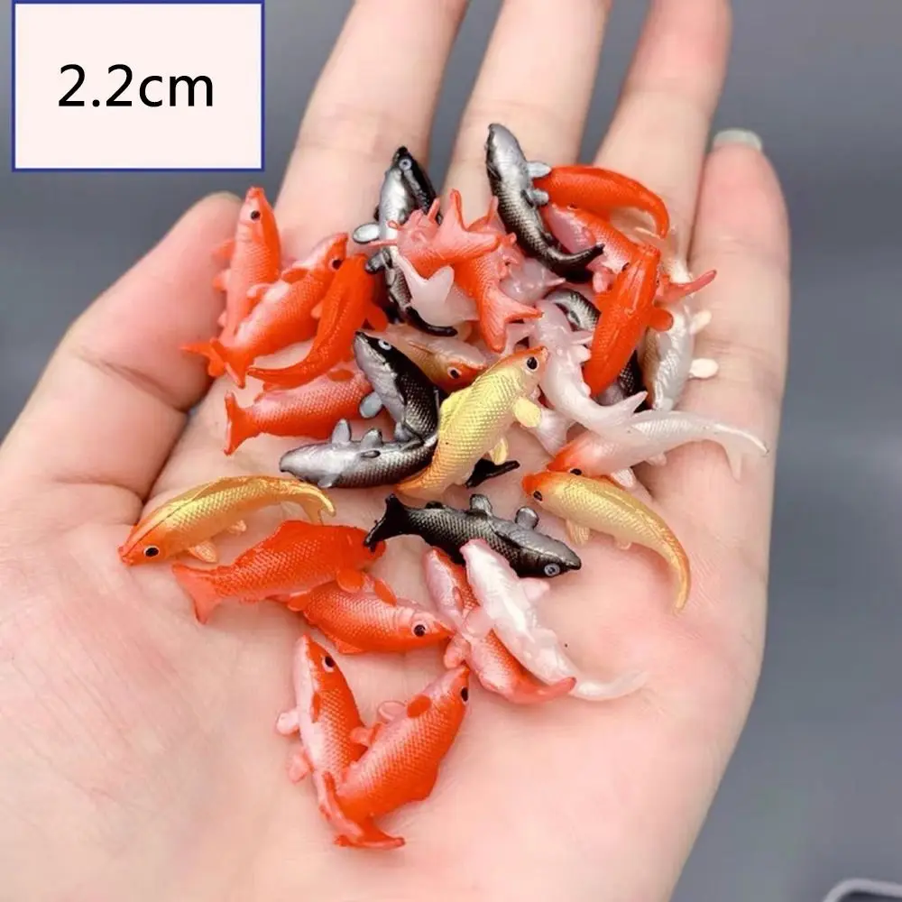 

1 шт. мягкие модели золотых рыбок из ПВХ, эпоксидный наполнитель, Хрустальный Океанский полимер, 3D моделирующий наполнитель для мини-Рыбок