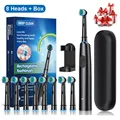 Black 8 Heads Box