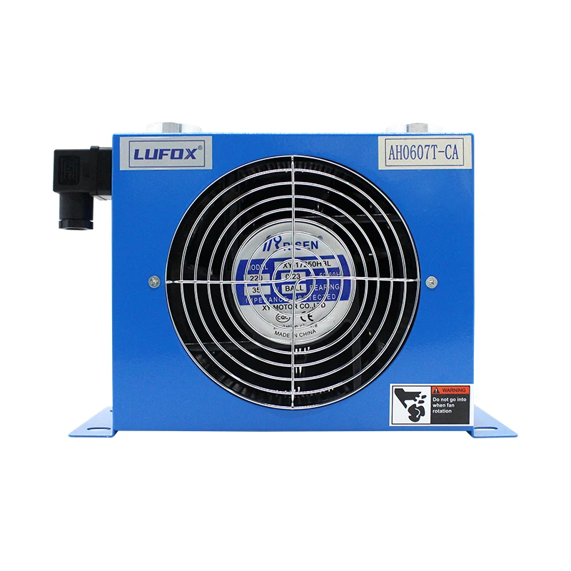 Permutador de Calor de Refrigeração de Óleo Placa Refrigeradora Permutador de Calor de Pin para Sistema Hidráulico Ah0607t-ca 40l Min Fluxo Radiador