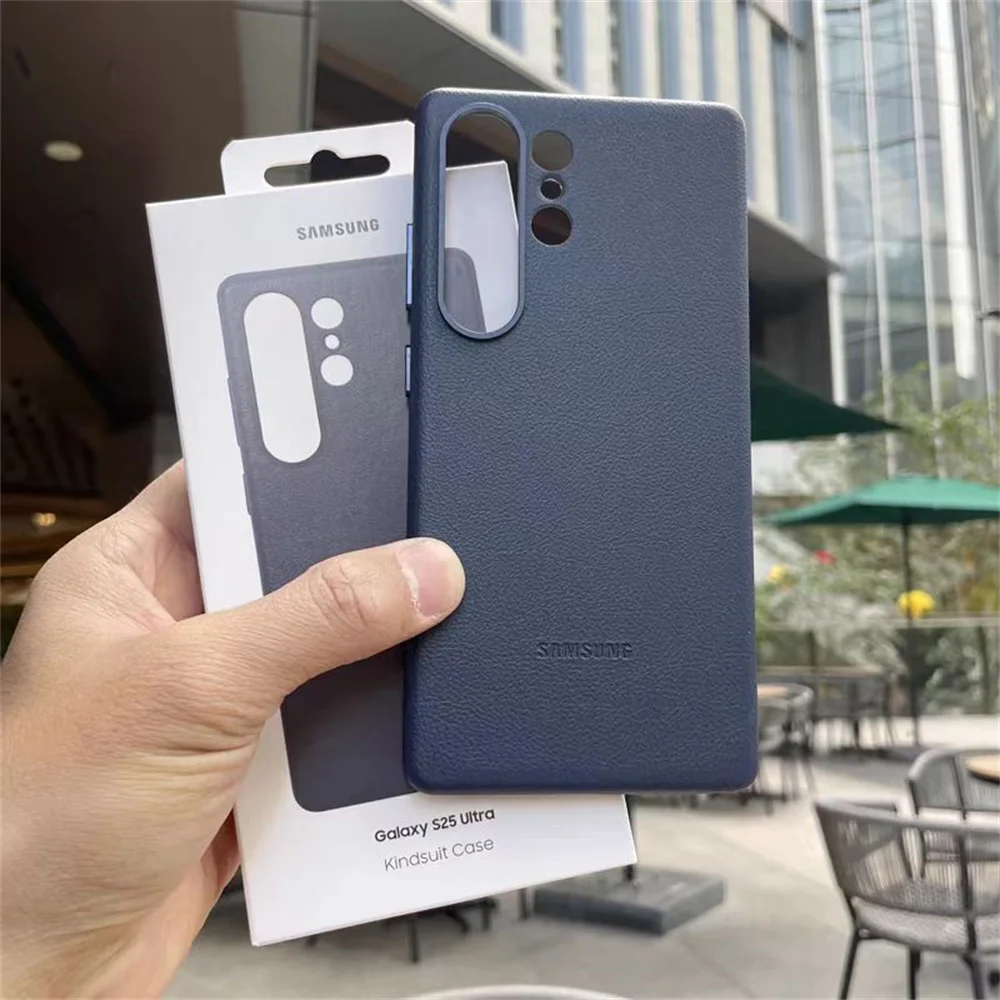غطاء حماية جلدي للهاتف المحمول Samsung Galaxy S25...