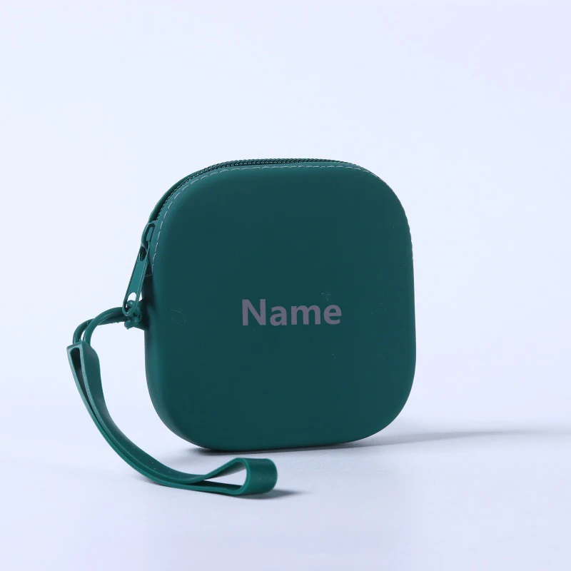 Free Name Printing Surprise Gift Baby Storage Box Silicone Bag Personalized Customization