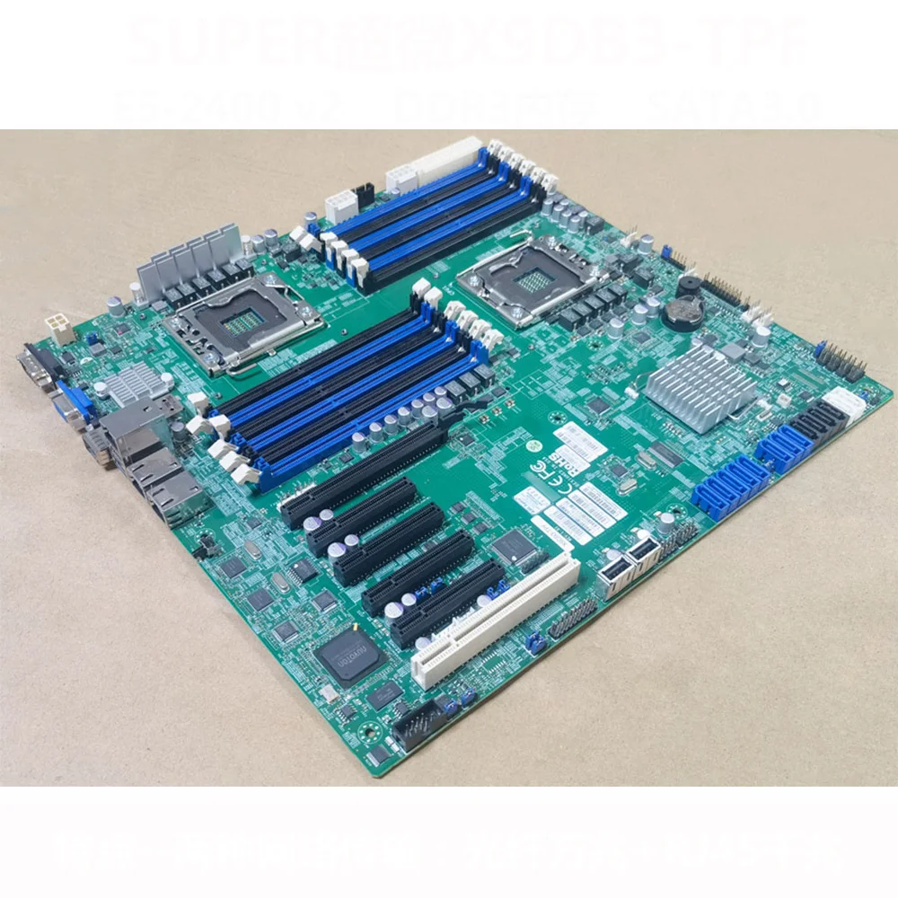 Per Scheda Madre Supermicro Server E5-24 V2 Lga1356 X79 X9Db3-Tpf